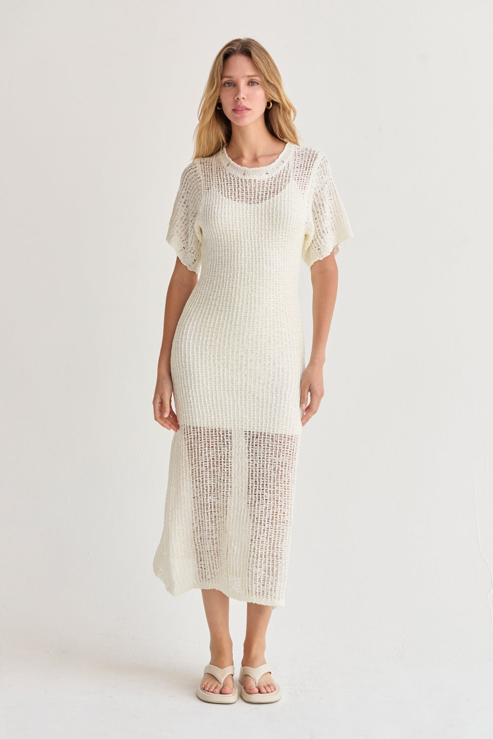 Mariela Netted Knit Dress