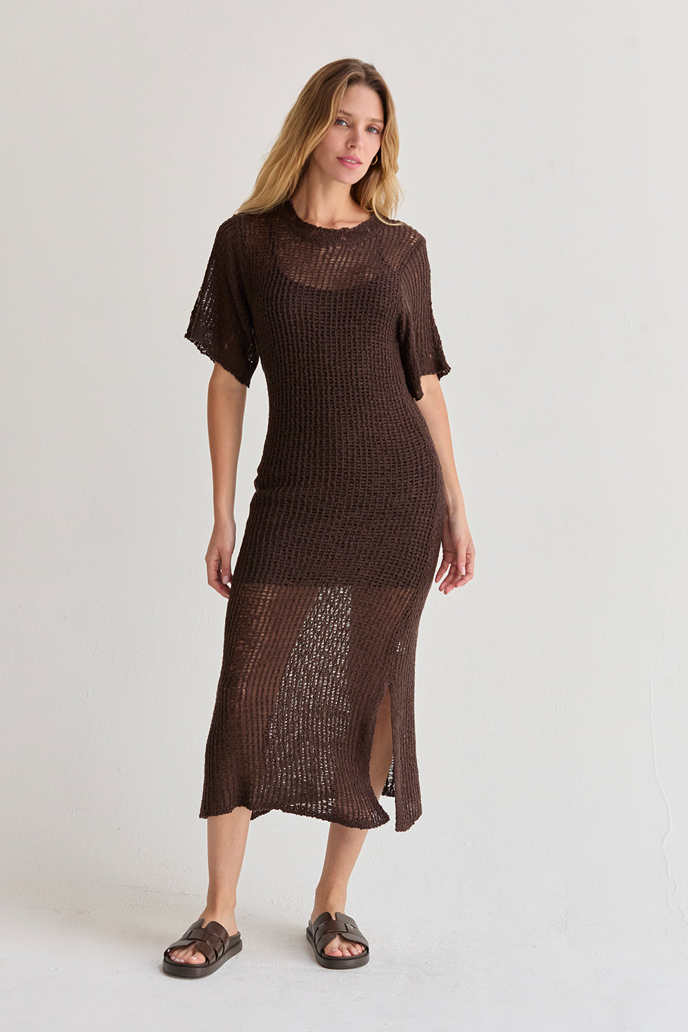 Mariela Netted Knit Dress