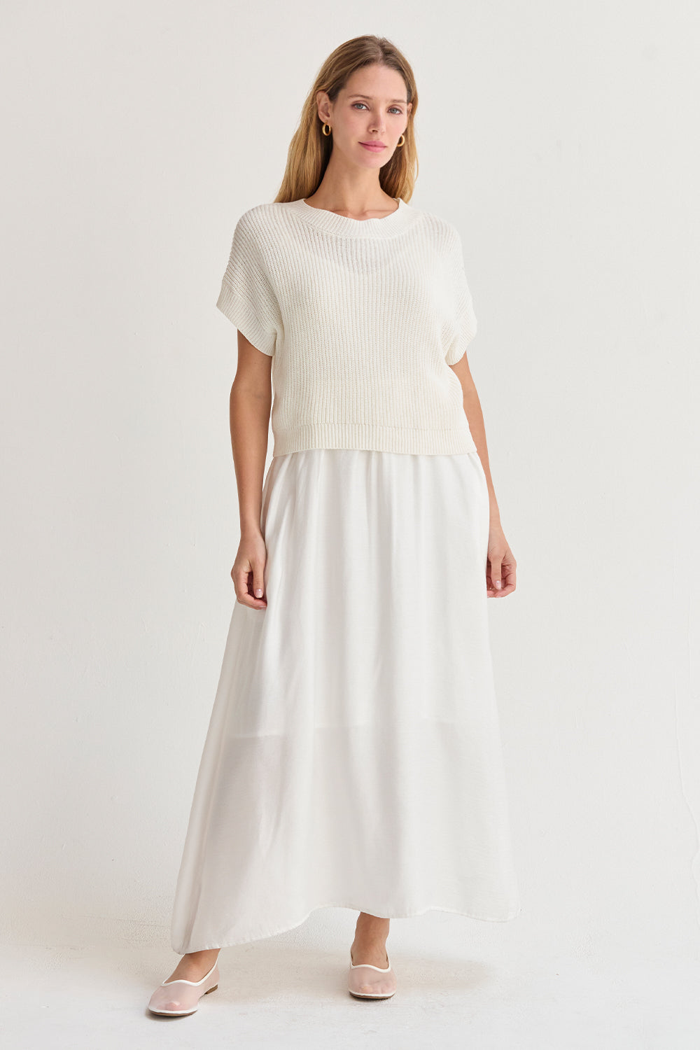 Winona Knit Top and Dress Two Piece Set